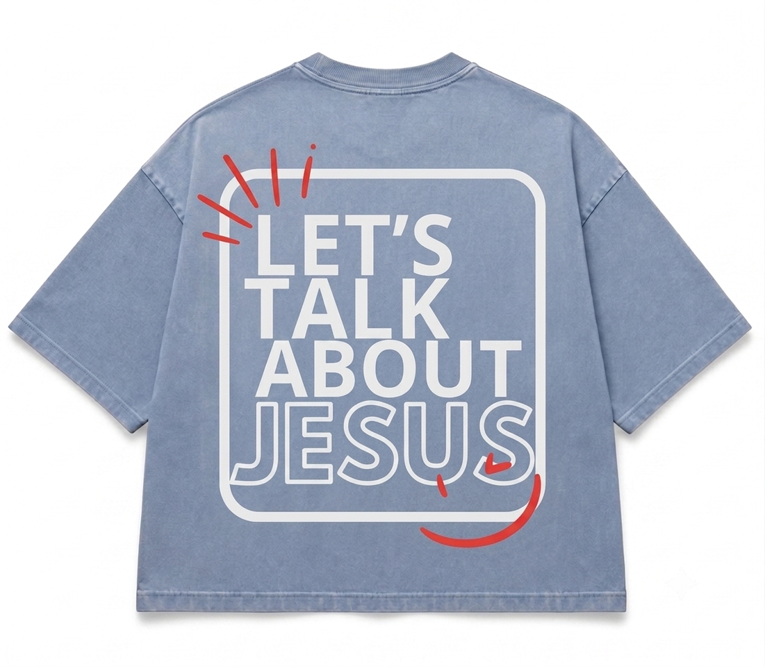 "Let's Talk About Jesus" Azul