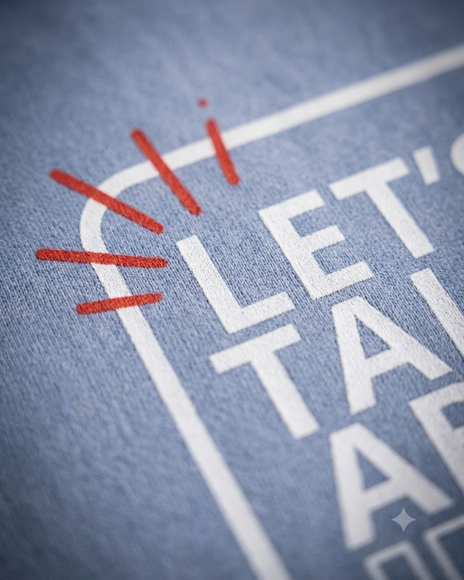 "Let's Talk About Jesus" Azul